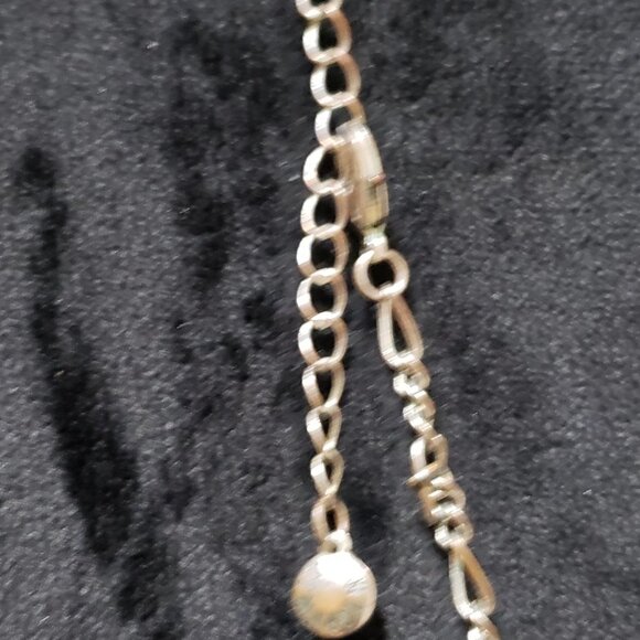 Women's Fashion Natural Ruby Pink Round Beaded Long Necklace with Round Clasp - Picture 7 of 7